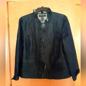 Womens plus size 3X,  Christina Finn jean jacket